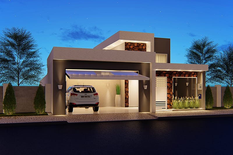 House plan with gourmet area and hot tub