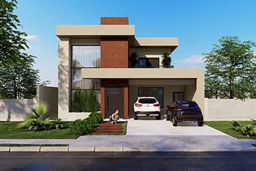 Floor plan with high ceilings