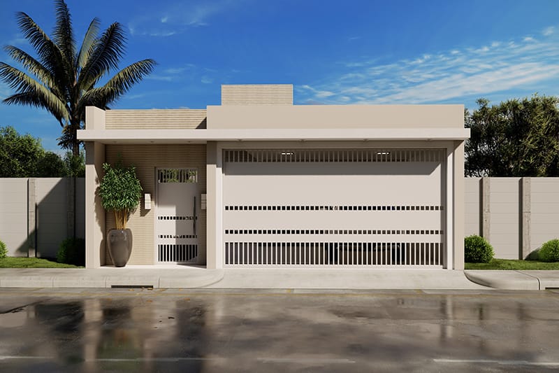 Ground floor house with 3 bedrooms