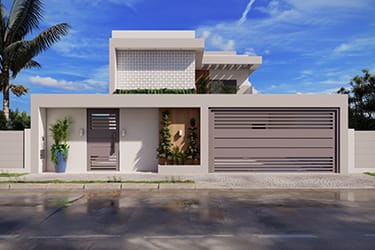 House with home office