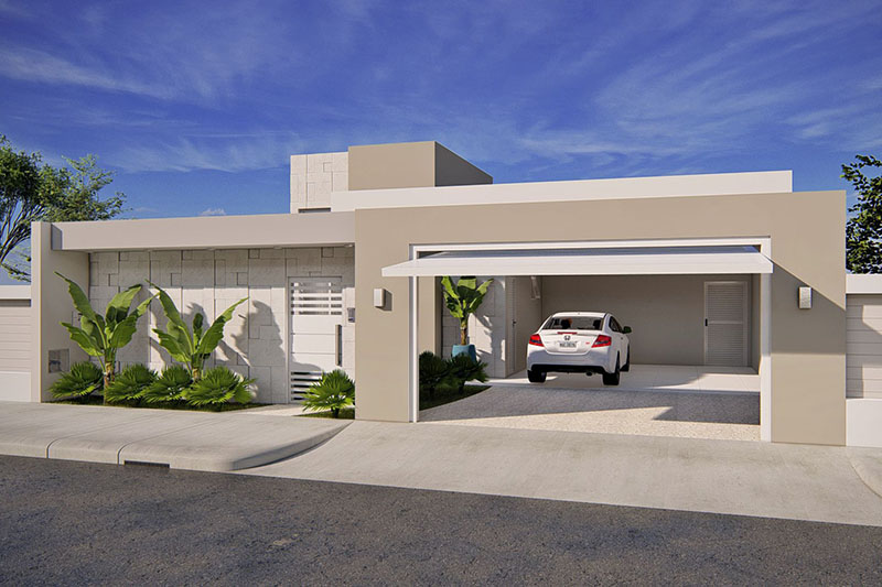 Ground floor house plan without pool