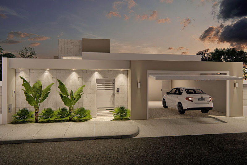 Ground floor house plan without pool