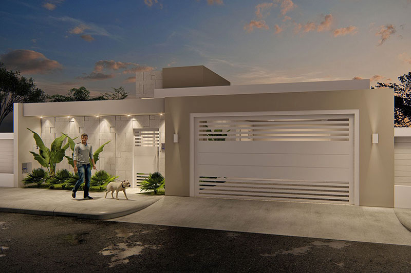 Ground floor house plan without pool