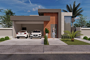 Ground floor house plan with hot tub