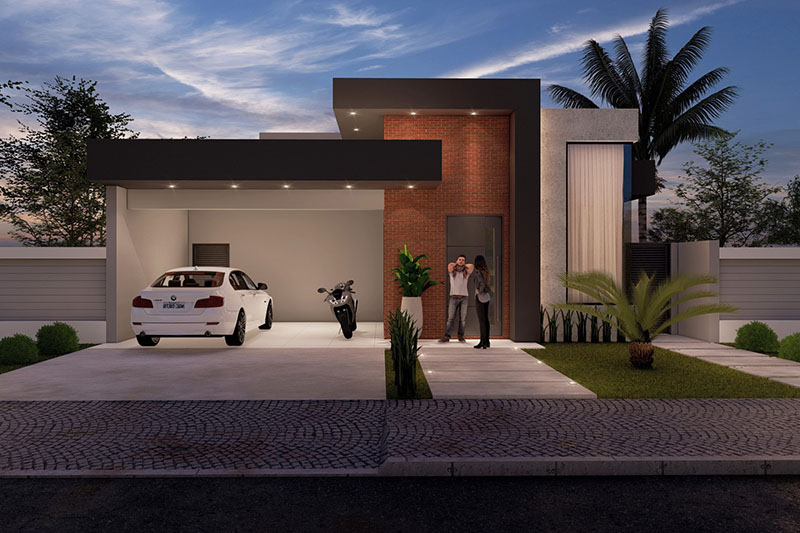 Ground floor house plan with hot tub