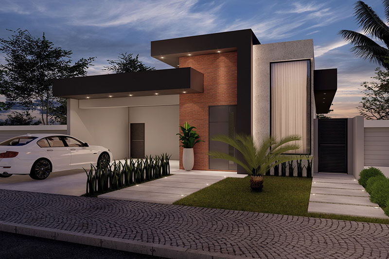 Ground floor house plan with hot tub