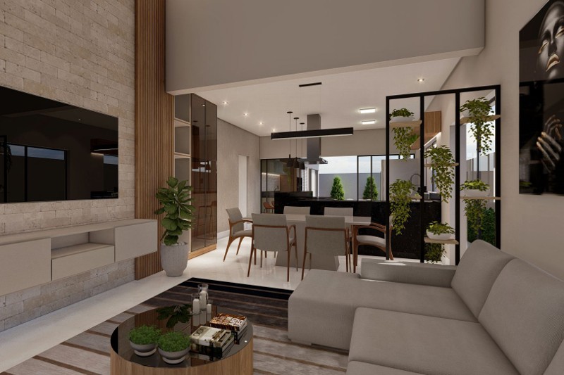 Ground floor house plan with hot tub