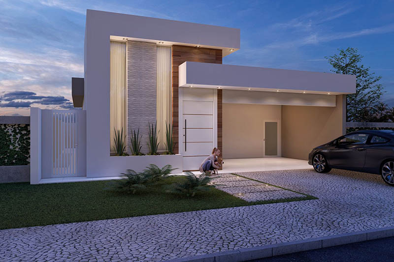 Condominium project with swimming pool