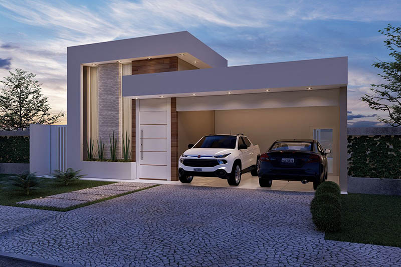 Condominium project with swimming pool