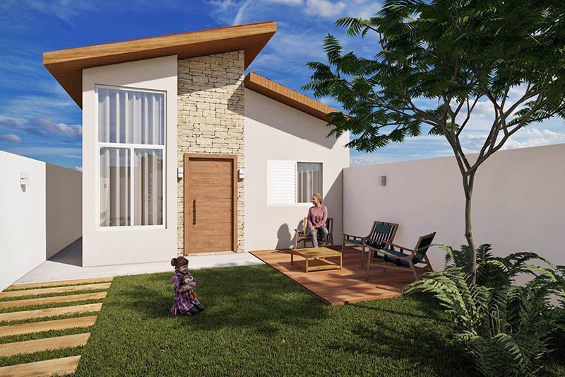 My House My Life Project in 3 stages