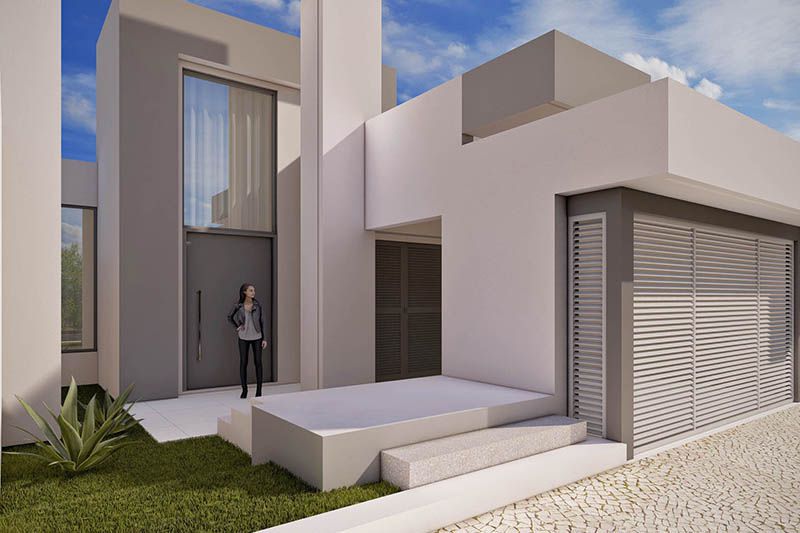 Modern and imposing house plan