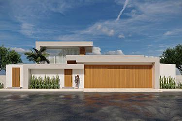 Imposing design with gate