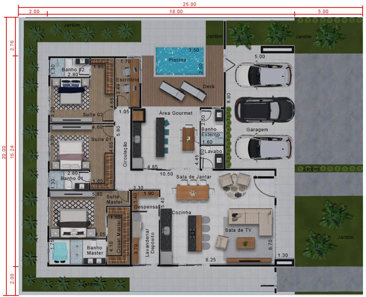 Impressive condominium project20x25