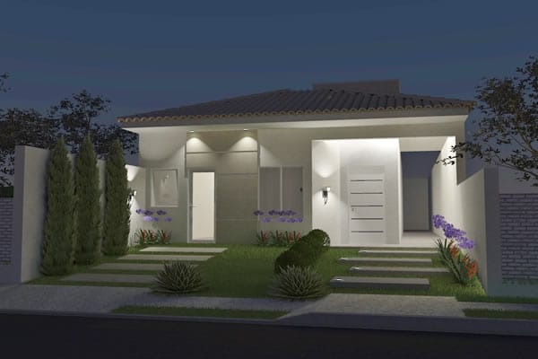 House plan with suite and closet