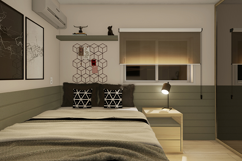 House plan with suite and closet