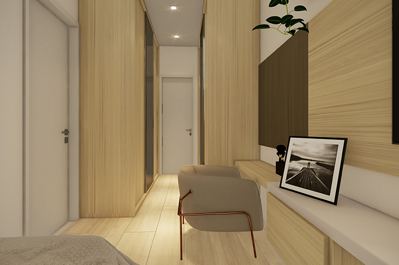 House plan with suite and closet