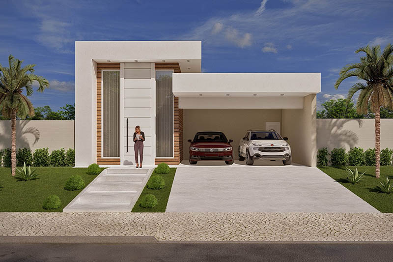 Sloping ground floor plan