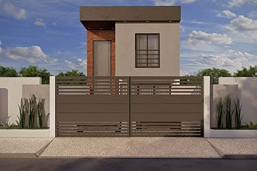 Floor plan with 2 bedrooms