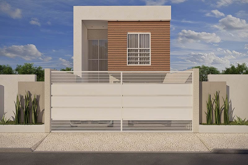 Small and modern townhouse