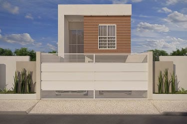 Small and modern townhouse