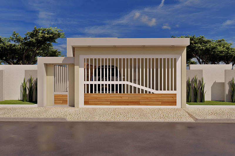 Design with gourmet area