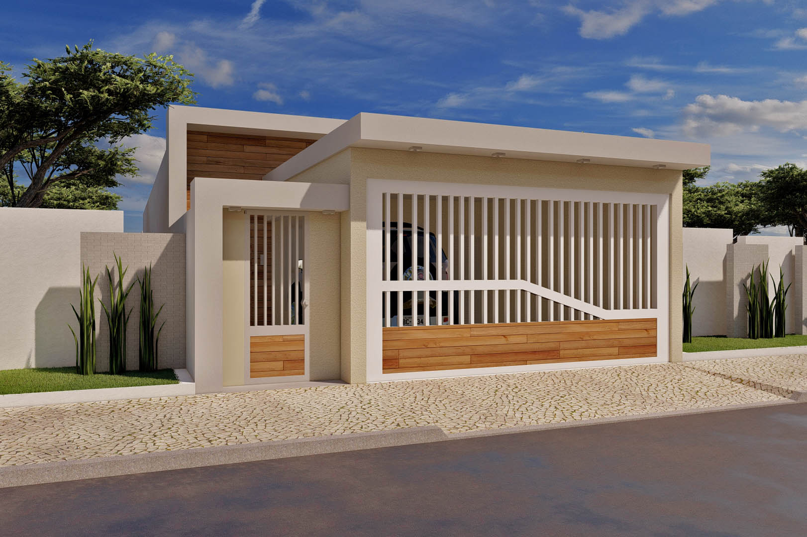 Design with gourmet area