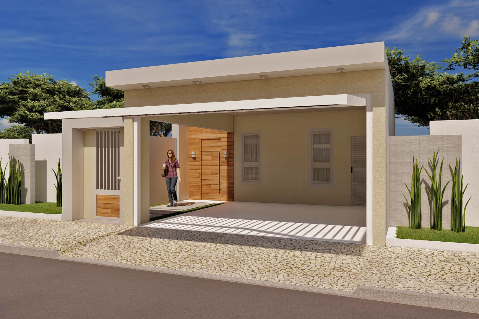 Design with gourmet area