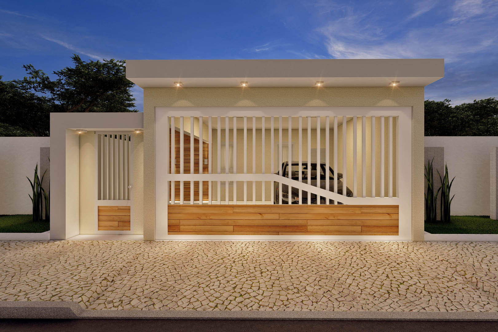 Design with gourmet area