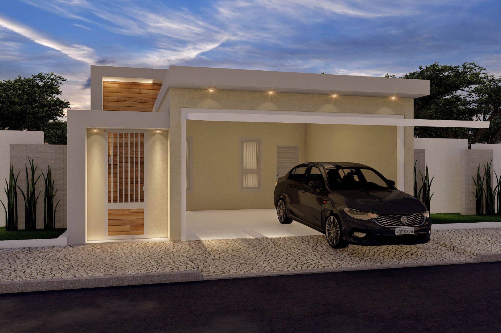 Design with gourmet area