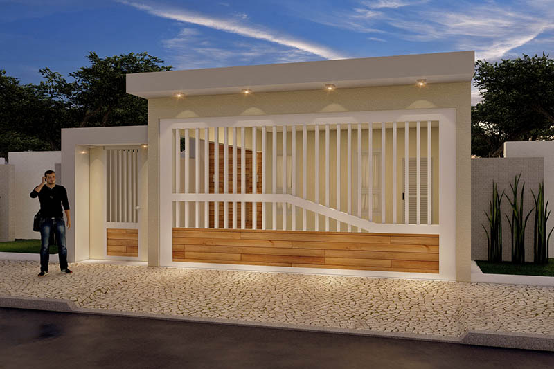 Design with gourmet area