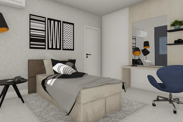 Two bedroom mezzanine and double
