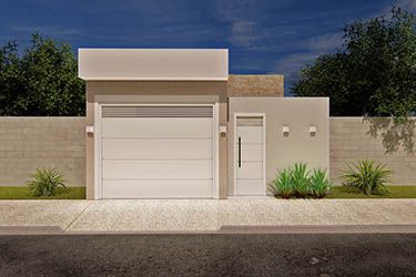 100m² project with suite