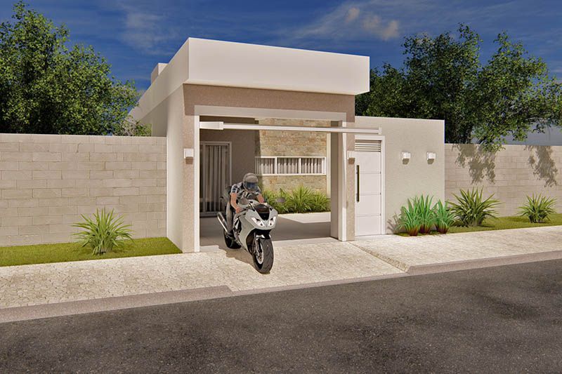 100m² project with suite