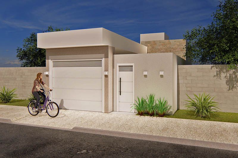 100m² project with suite