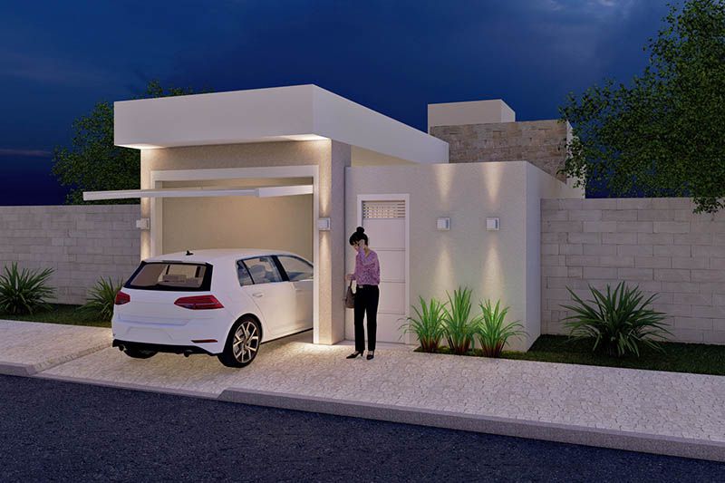 100m² project with suite