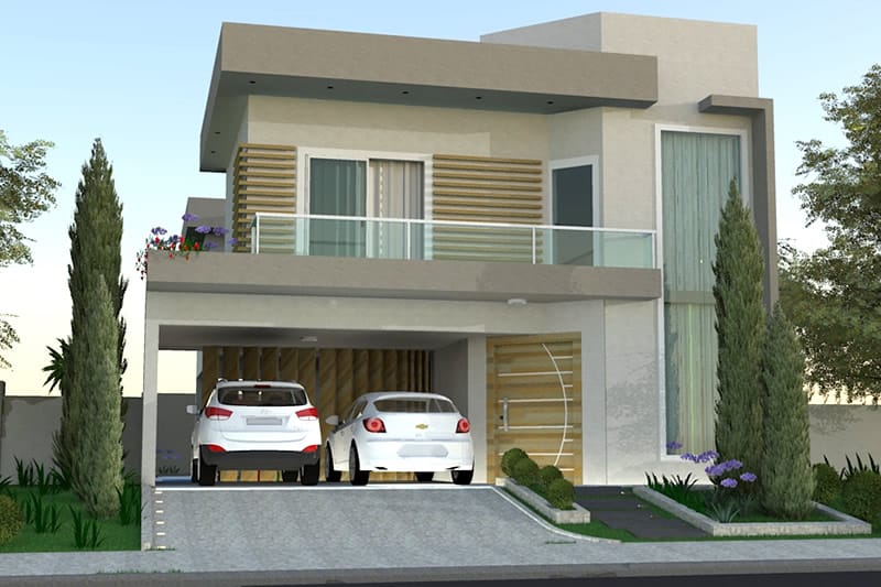 Sobrado project with gourmet area