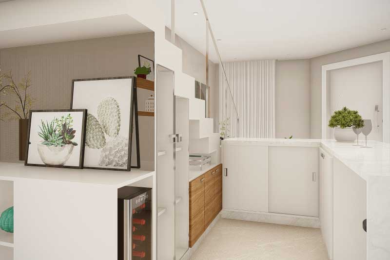 Sobrado project with gourmet area
