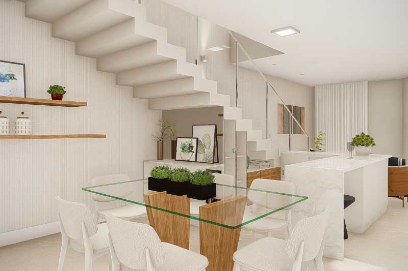 Sobrado project with gourmet area