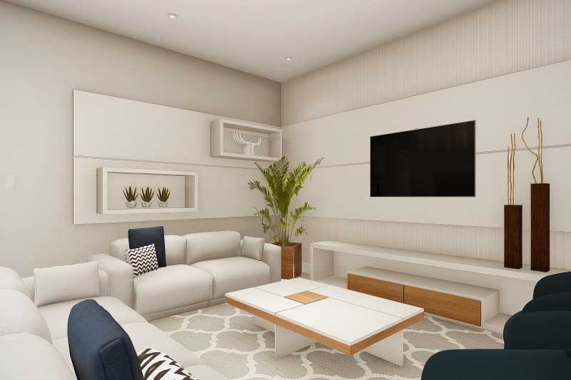 Sobrado project with gourmet area