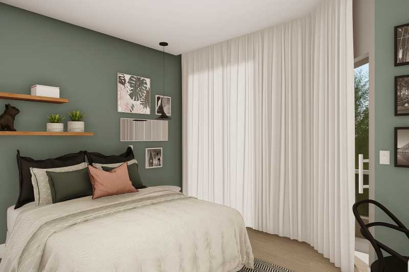 Sobrado project with gourmet area