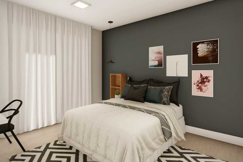 Sobrado project with gourmet area