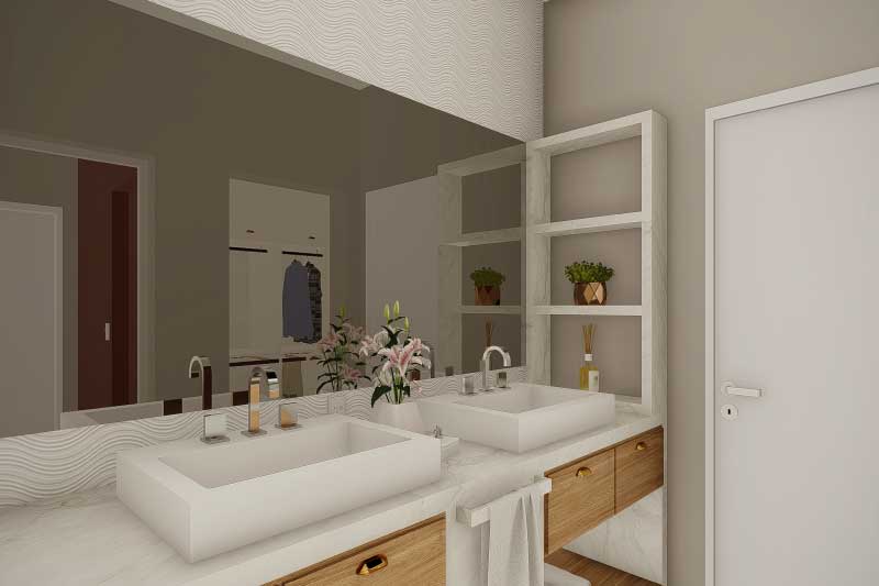 Sobrado project with gourmet area