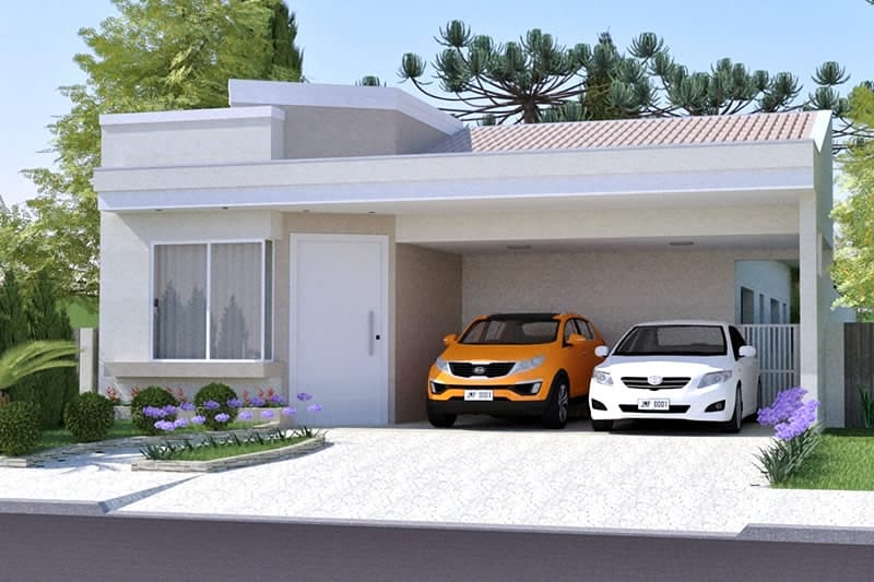 Contemporary Floor Plan Floor Plan
