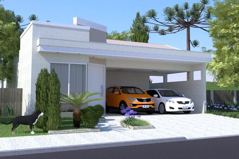 Contemporary Floor Plan Floor Plan