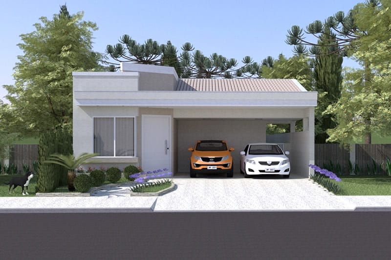 Contemporary Floor Plan Floor Plan