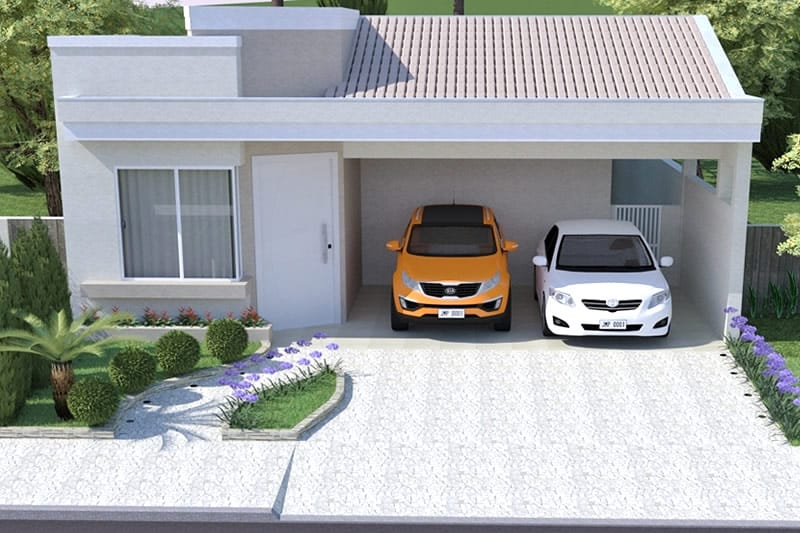 Contemporary Floor Plan Floor Plan
