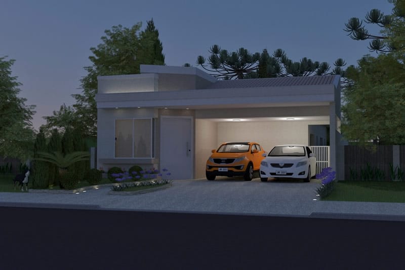 Contemporary Floor Plan Floor Plan