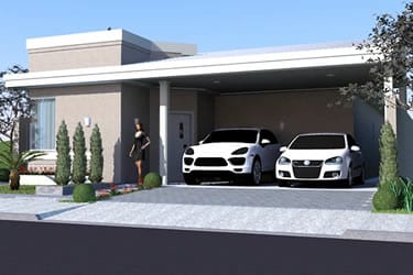 Ground floor house plan with office