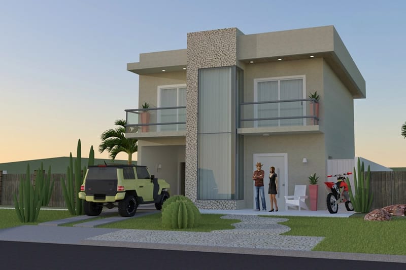 Floor plan with leisure area