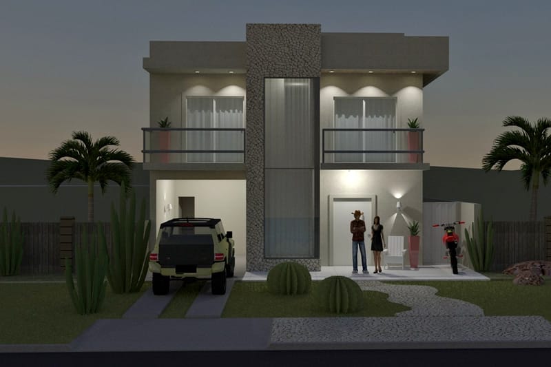 Floor plan with leisure area